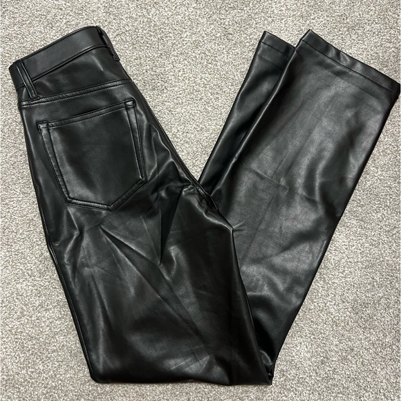 A&F FAUX LEATHER PANTS - Picture 4 of 4